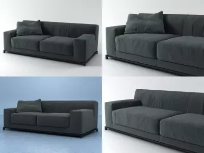 Freeman sofa system 3D model