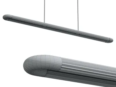 strata pendant light Low-poly 3D model