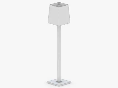 1432 - Floor Lamp Low-poly 3D model