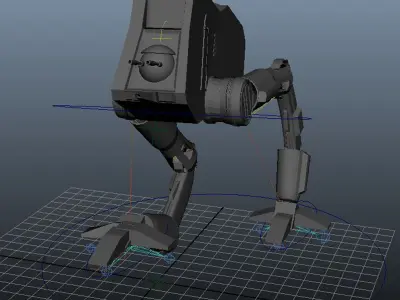 Old Robot 3D model