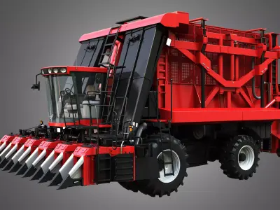 Module Express 635 - Cotton Picker 3D model