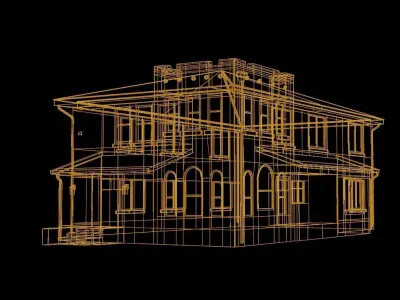 BG Buildings - vol 1 Low-poly 3D model