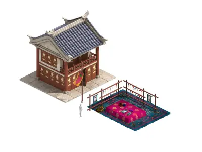 Business - Architecture - Small Beach 33 3D model