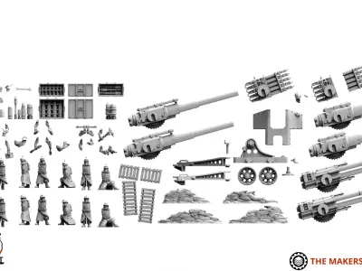 Valour Korps - Artillery 3D print model