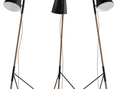 Floor lamp Outrigger BoConcept 3D model
