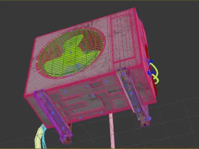 AirConditioning air conditioner - air conditioner 3D model
