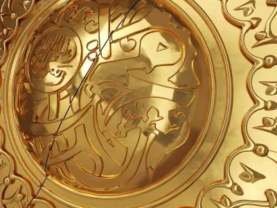 Masjid Al Nabawi door 3D model