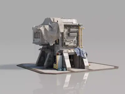 Neighborhood House Building 13 3D model