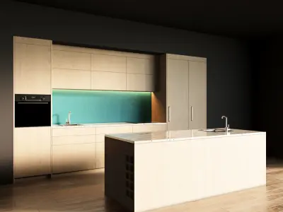 65-Kitchen5 texture 6 3D model