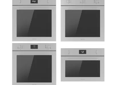 SMEG oven collection 3D model