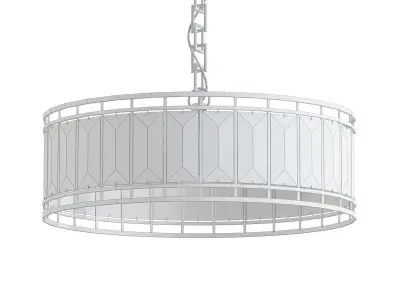 Modern Glass Chandelier 3D model purchase