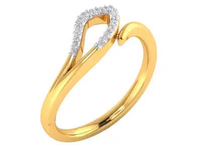 Women Ring Render 3dm STL MTL SLC JCD OBJ FBX Details 3D print model 14