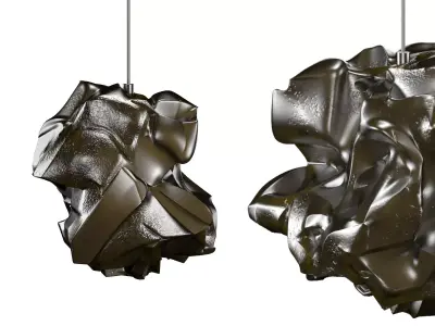 Unique Assemblage Pendant Lamp 3D model