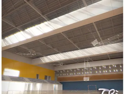 BASKETBALL PAVILION 2 3D model