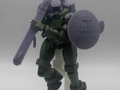 Leo Shield embedded Alliance eagle 0Z-06MS -144 scale 3D print model