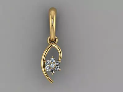 FASION PENDANT 3D model 17