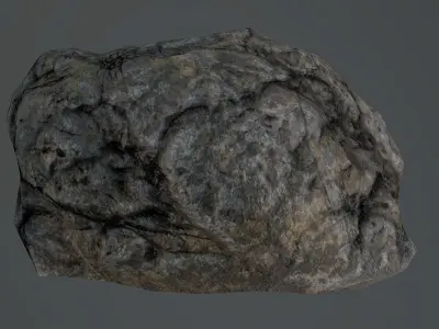 Rock pack 3D Models PBR Pack Low-poly 3D model