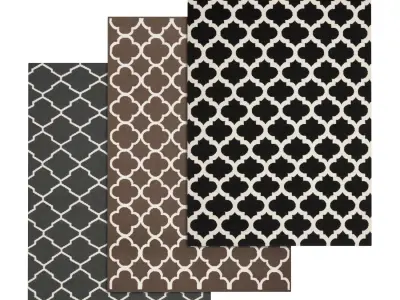 Rug Set 127 3D model