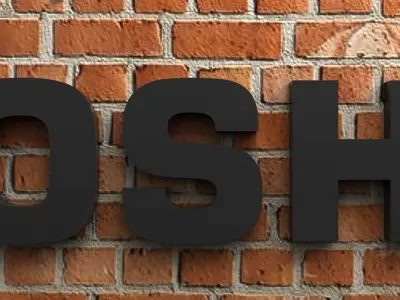 Toshiba Logo 3D print model