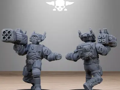 Tarion Heavy Infantry 3D print model