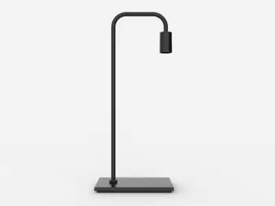 Pipe Table Lamp Free 3D model