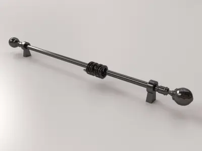 Curtain Rod 3D model