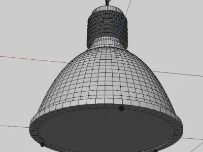 industrial pendat light 3D model