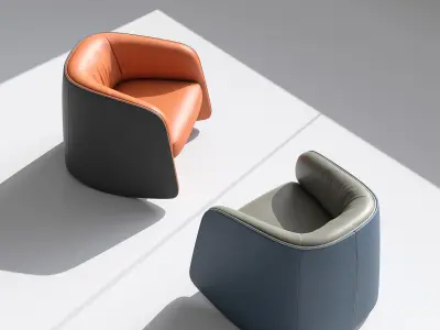 DS 900 Rocking Chair 3D model
