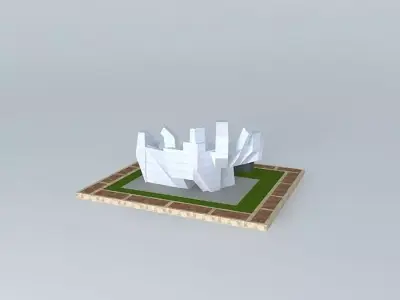 War monument 3D model