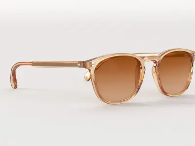  Oliver Peoples Finley Esq Sun Blush Rose Quartz Mirror Sunglass 