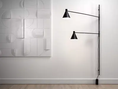 Nota Wall Lamp 3D model