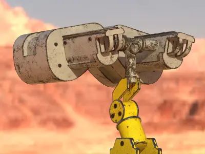 Wall-E Model with 2K Textures 3D model