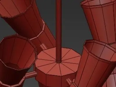 Untitled pendant lamp 3D model order