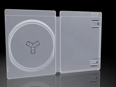 PS3 Empty Case 3D model