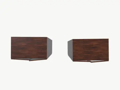 Wooden Cabinet 3D model