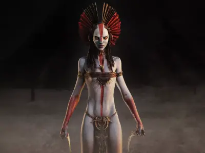 Varang  Low-poly 3D model