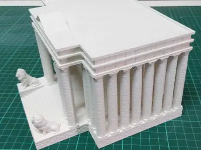 Saint Seiya Leo Temple - Templo Leo 3D print model