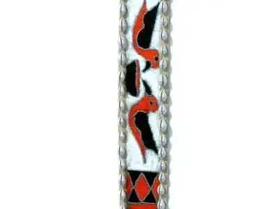African Wooden Decoration 3D model