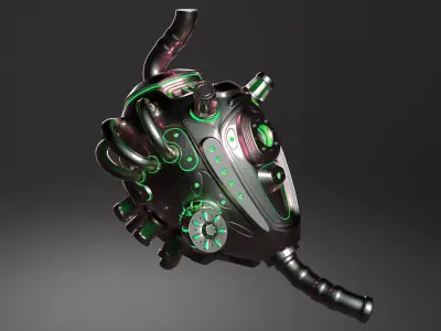 ROBOT HEART 3D model