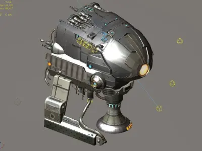 Guardian - Battery 01 3D model