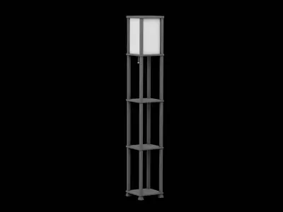 Street Lamp Furniture Low-poly 3D model buy