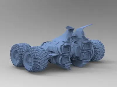 Ocean Space Roamer assassin ship 4  3D model