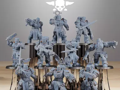 Socratis Zealots 3D print model