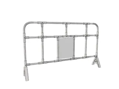 Hong Kong Plastic Barrier 3D model
