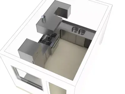 kitchen 63 3D model