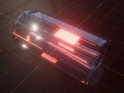 PBR Turret with custom shaders Free 3D model