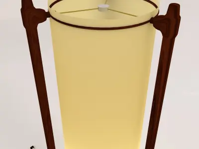 Floor lamp  3D model get