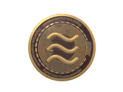 Libra Coin v3 002 3D model