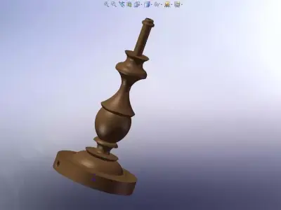 Table Lamp Stand Free 3D print model