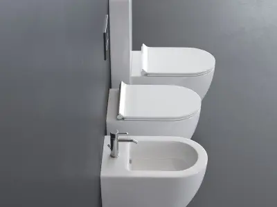 GALASSIA Dream WC art 7310 art 7311 art 7316 Low-poly 3D model